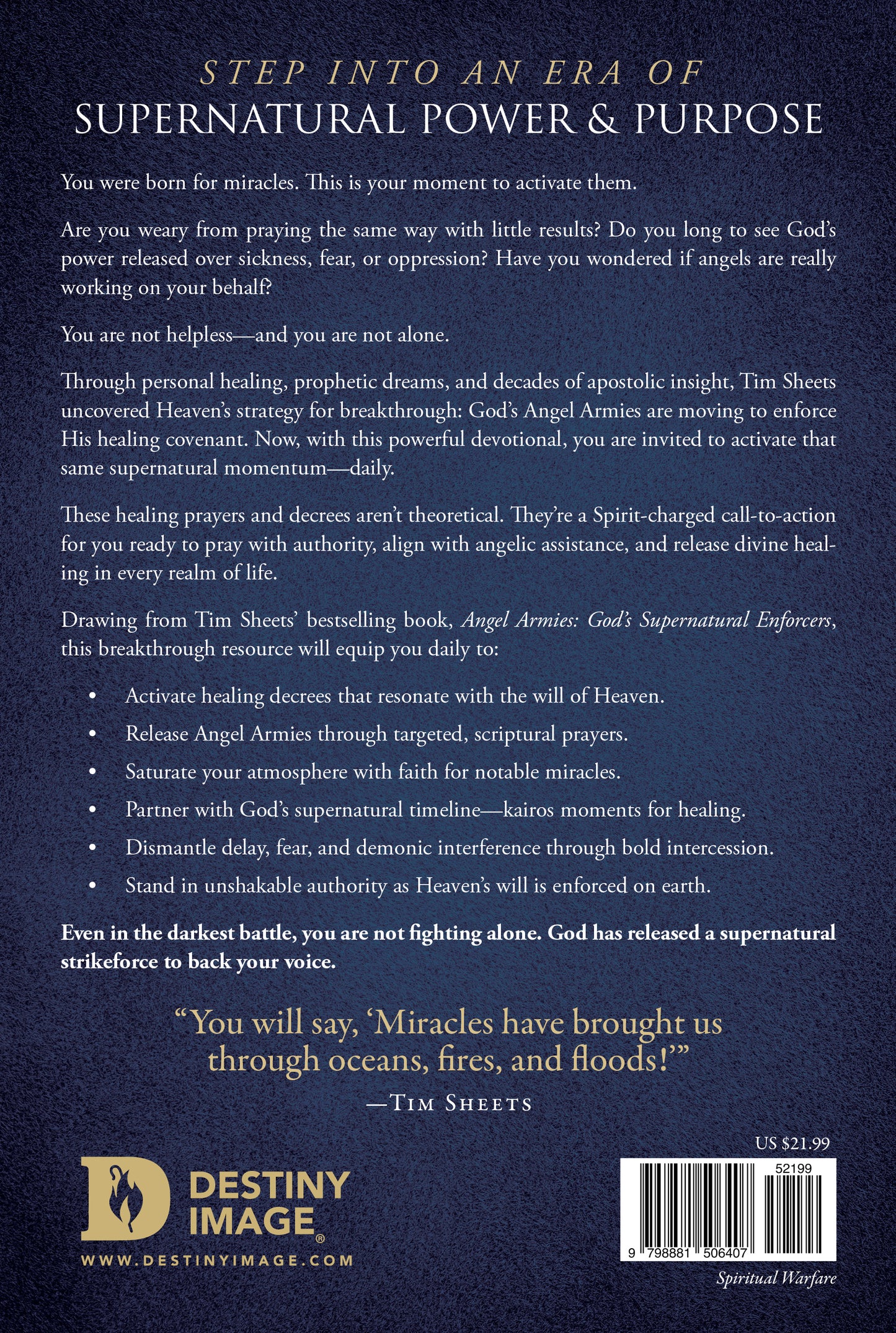 Healing Decrees that Activate Angel Armies Book