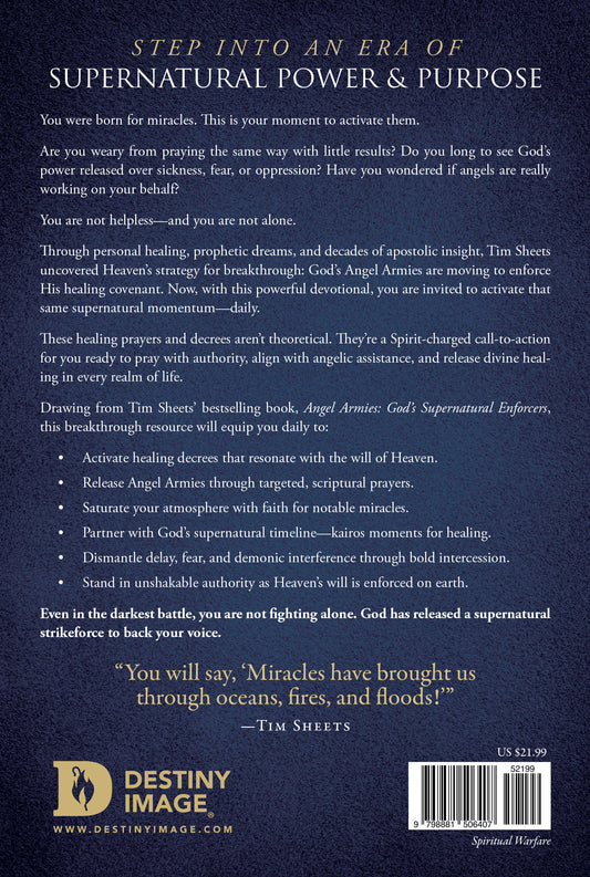 Healing Decrees that Activate Angel Armies Book