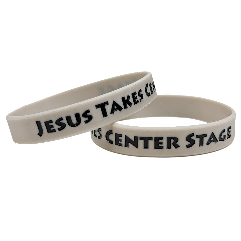 Jesus Takes Center Stage Wristband