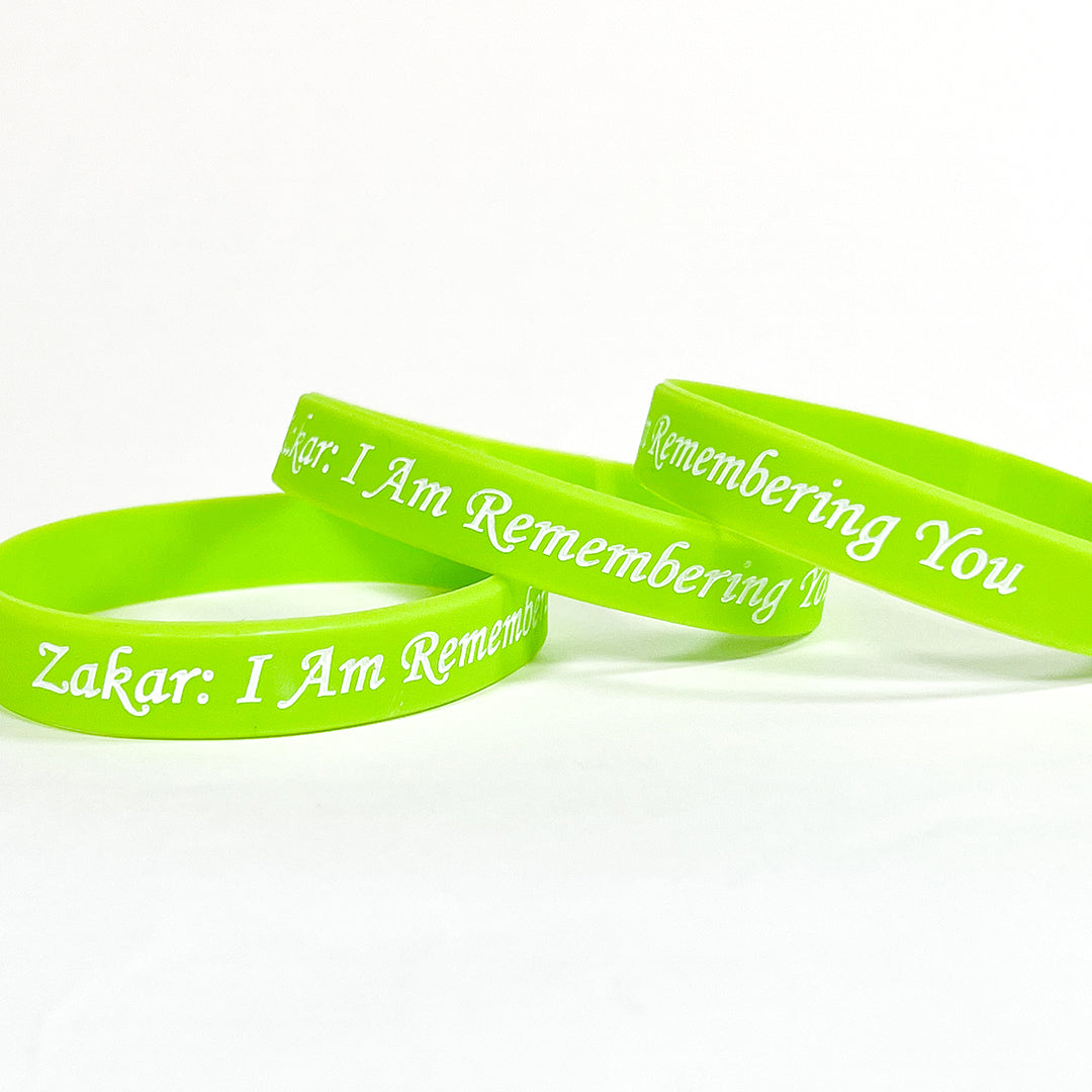 Zakar: I Am Remembering You Wristband