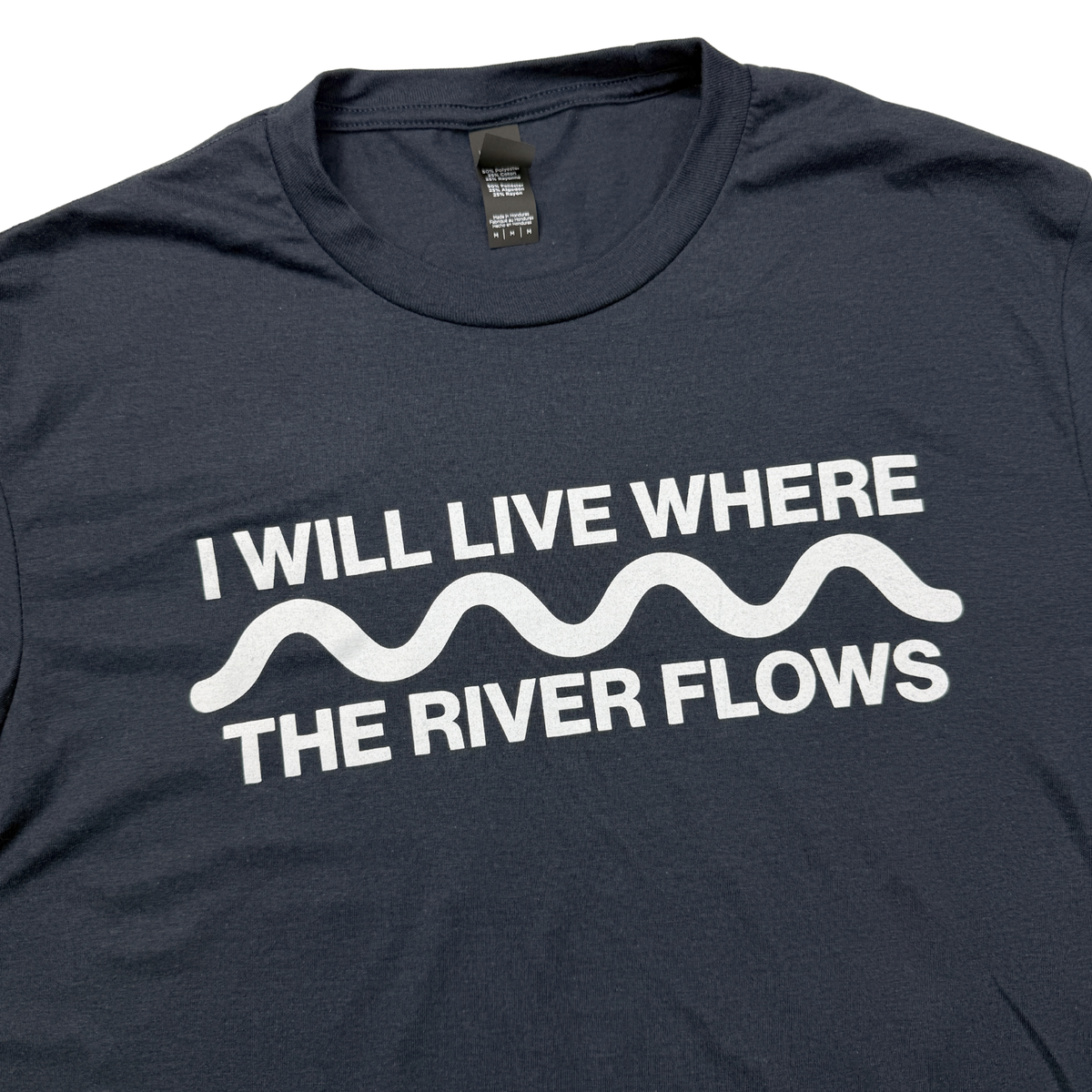 I Will Live Where The River Flows [Long Sleeve T-Shirt]