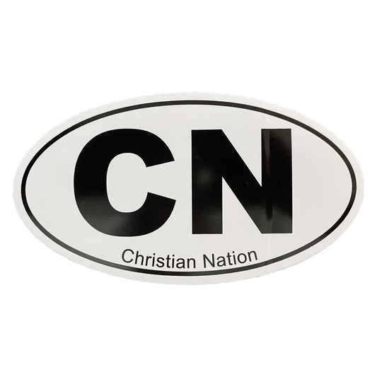 Christian Nation Sticker