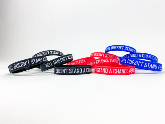 Hell Doesn't Stand A Chance Wristband